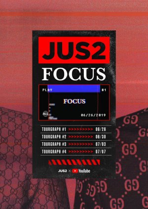 Jus2 Tourgraph:  'Focus' Premiere Showcase Tour 2019 (South Korea)